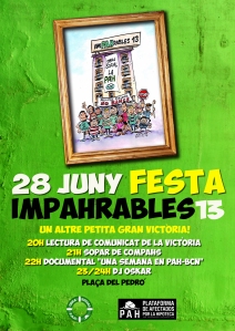 Cartel Festa Impahrables 13-3